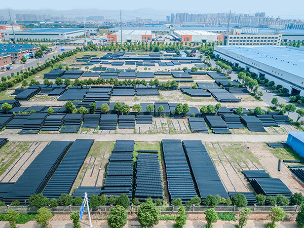 PE管道廠區一角